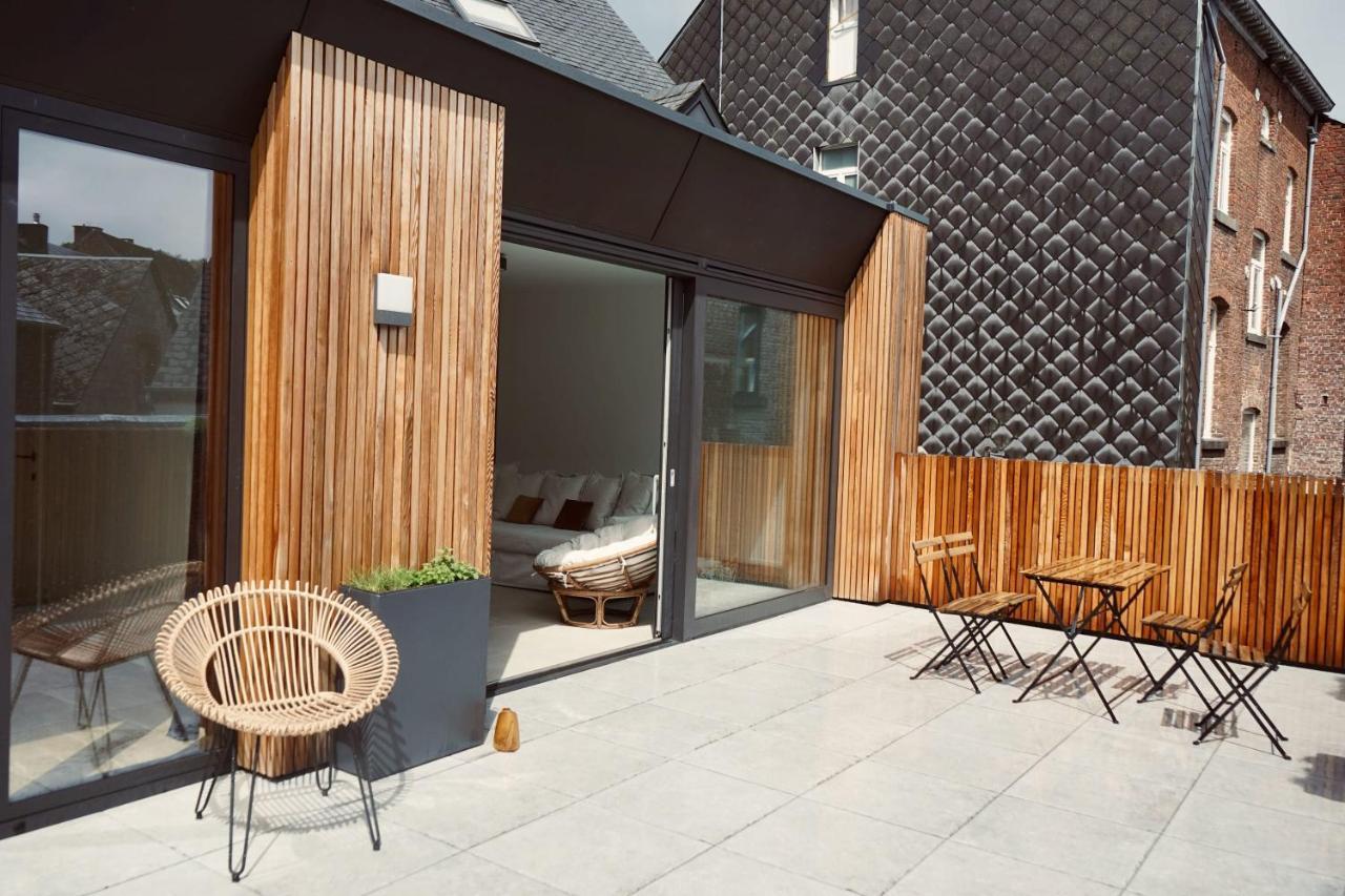 La Terrasse - Residence Le Cercle Marche-en-Famenne Exteriör bild