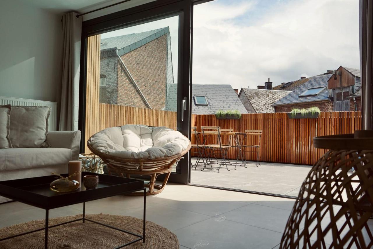 La Terrasse - Residence Le Cercle Marche-en-Famenne Exteriör bild